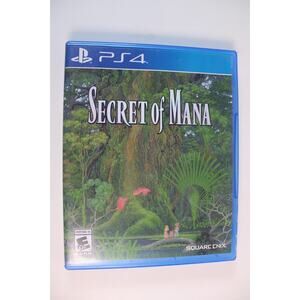 Secret of Mana (Sony PlayStation 4, 2018, PS4) Authentic, tested/works